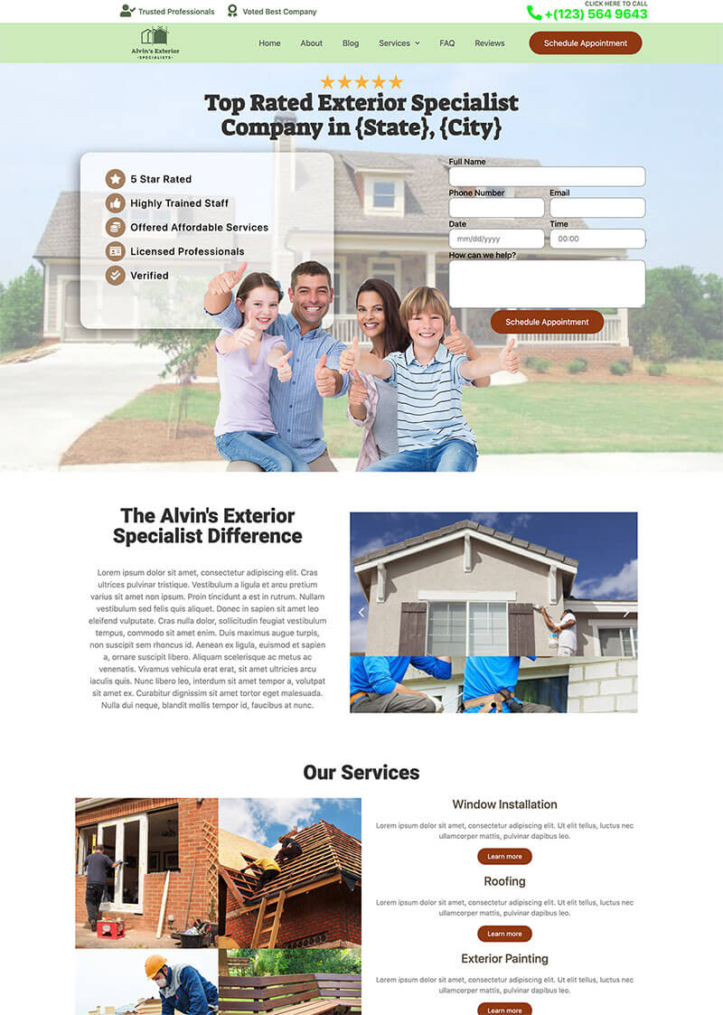 Alvin Exterior Specialist