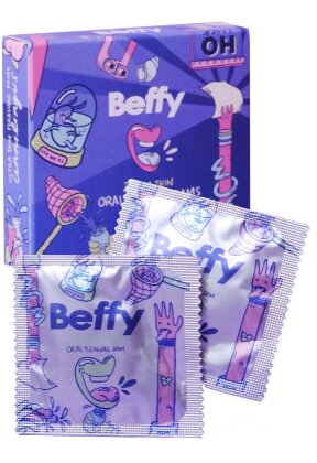 Beffy Oral Dams 2pcs