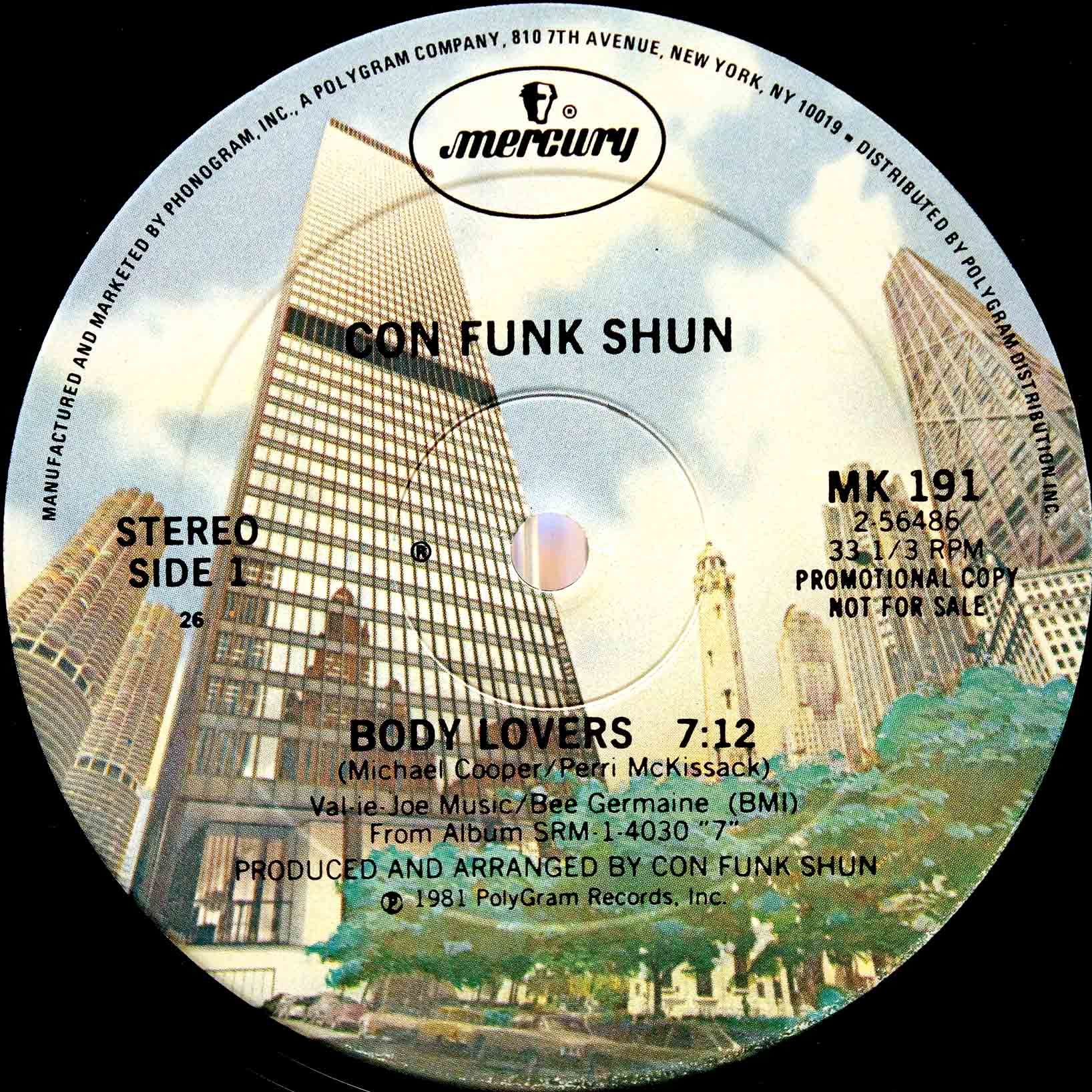 Con Funk Shun ‎– Body Lovers 02