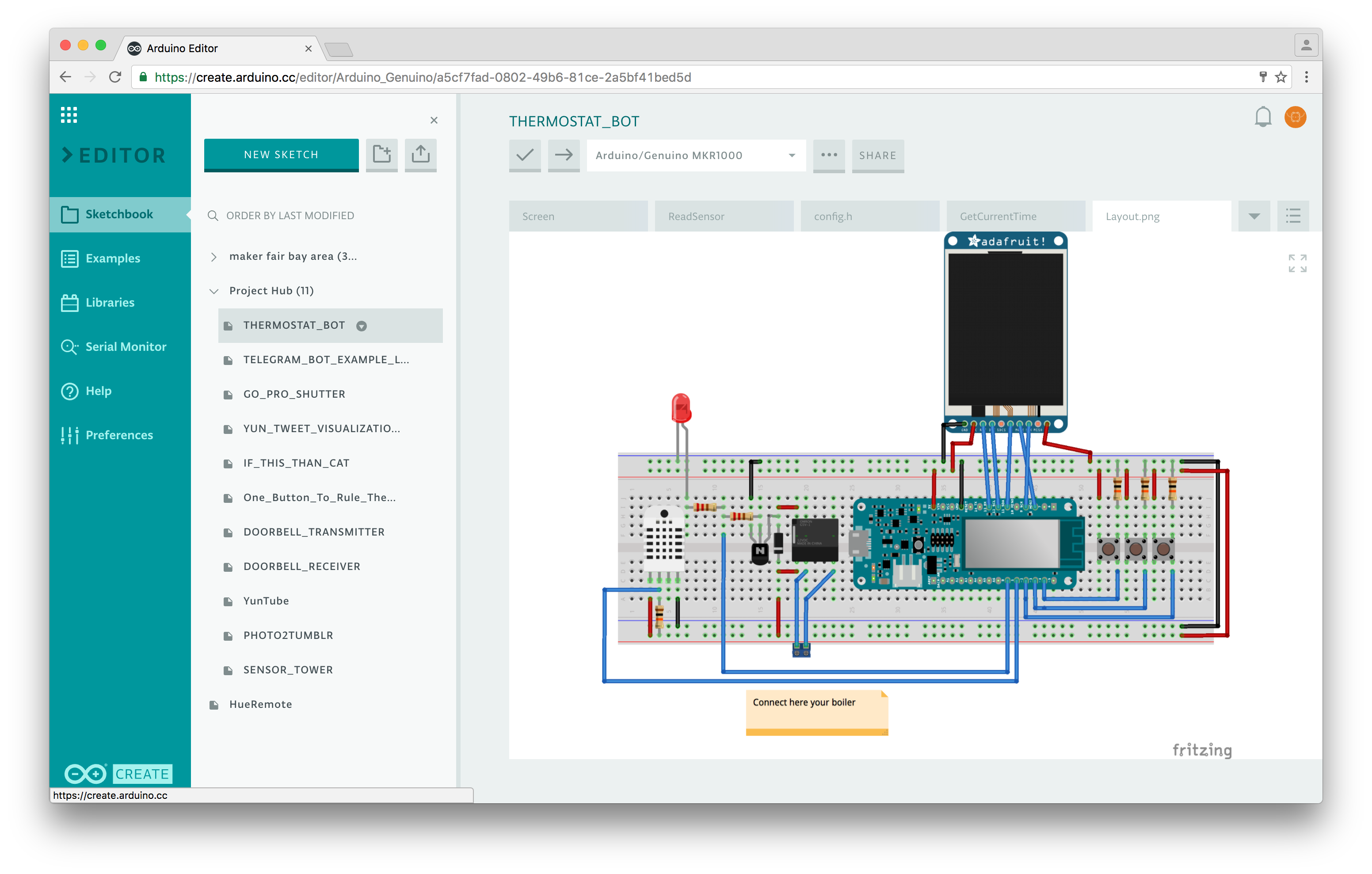 Share your sketches on the Arduino Web Editor | Arduino Blog