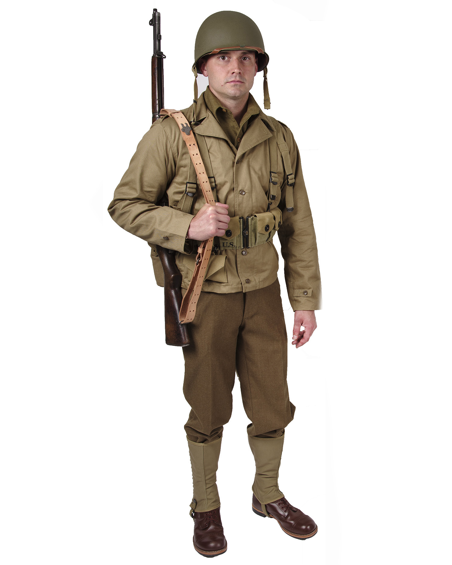 Reproduction WWII US Army Infantryman Uniform Gear Package, 44% OFF