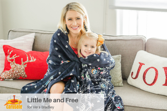 Carusele Influencer Marketing - Little Me and Free for Vera Bradley