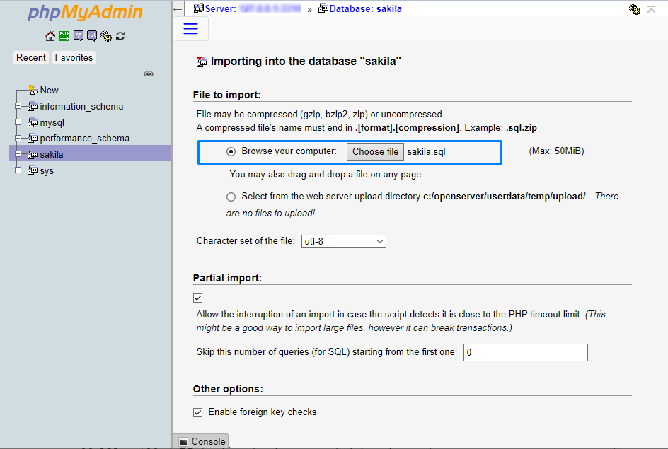 How To Restore Mysql Backup File