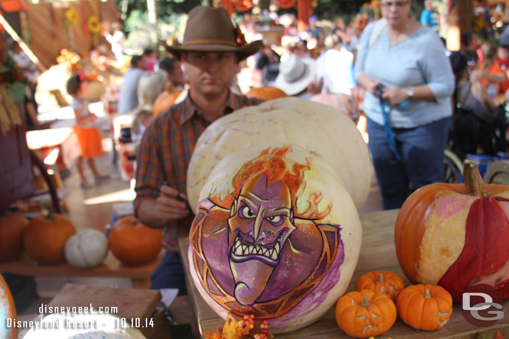 Disneyland Pumpkin 2014 - Hades