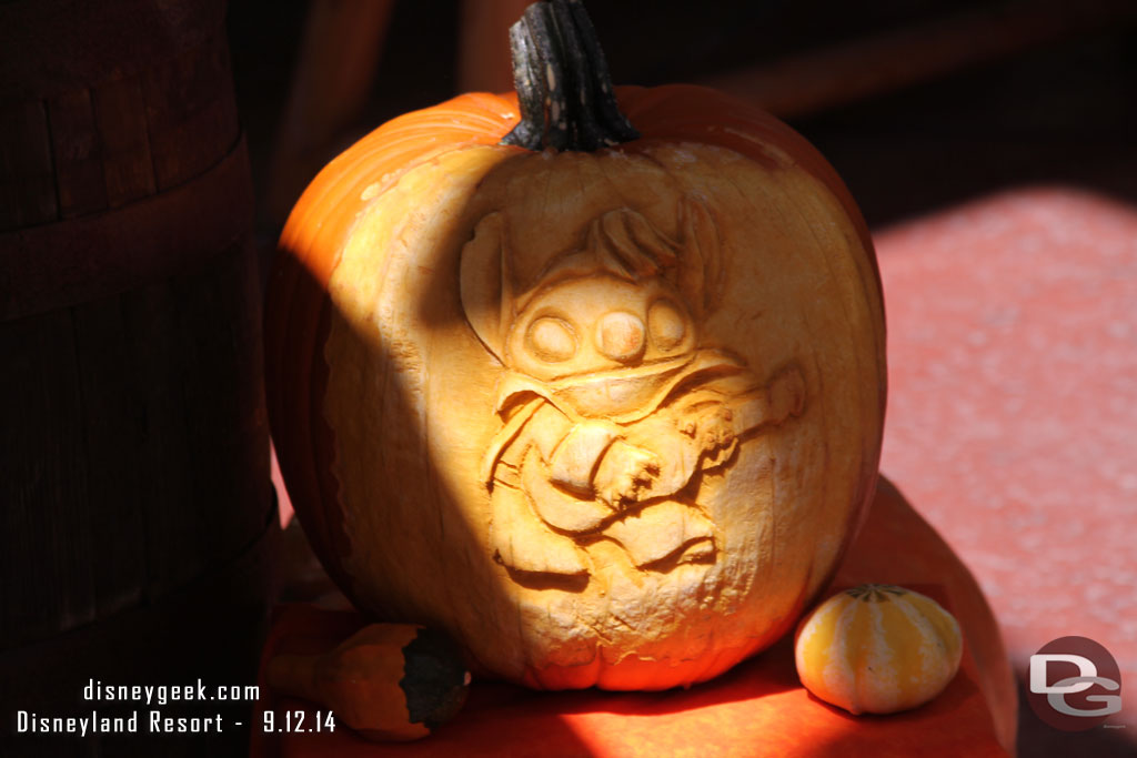 Disneyland Pumpkin 2014 - Stitch