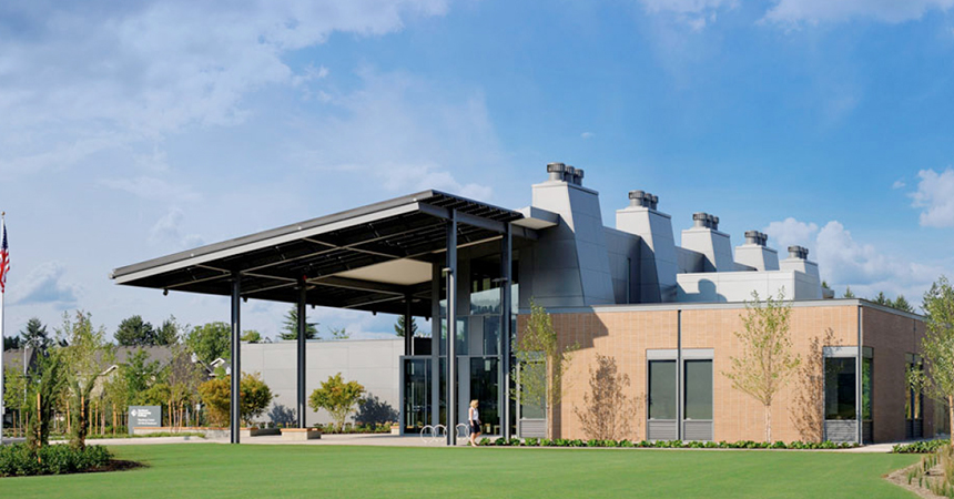 exterior view of Portland Community college