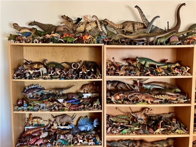 An Amazing Dinosaur Model Collection on Display