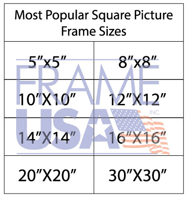 Standard Poster Frame Size