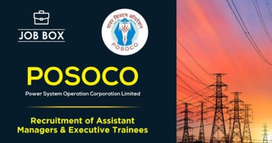 POSOCO Recruitment 2021