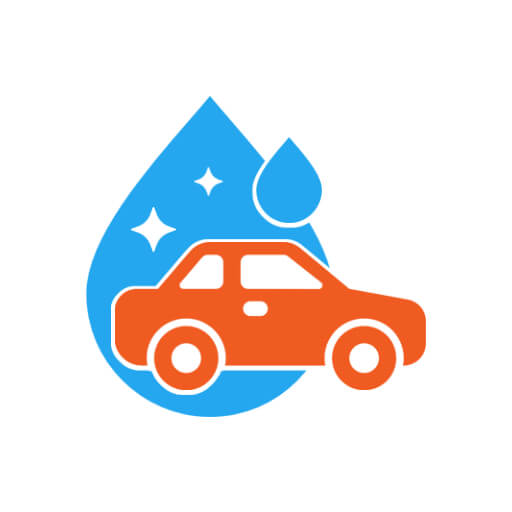 Classic Car Wash Logo Idea