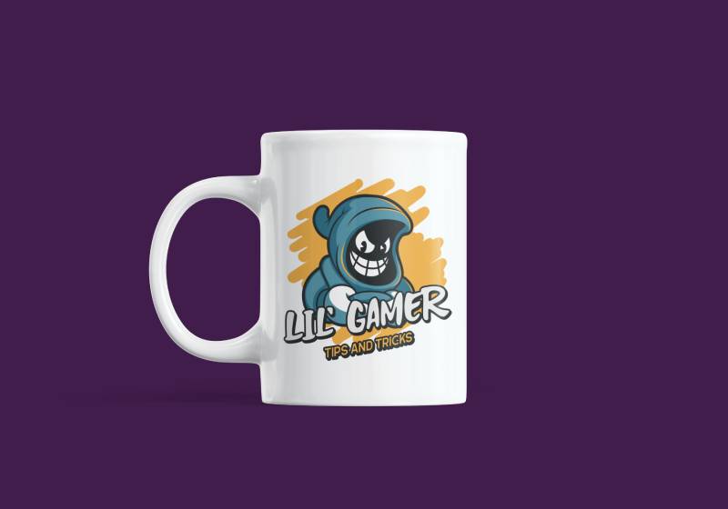 Minimalistic Mockup Of An 11 Oz Mug With A Customizable Background