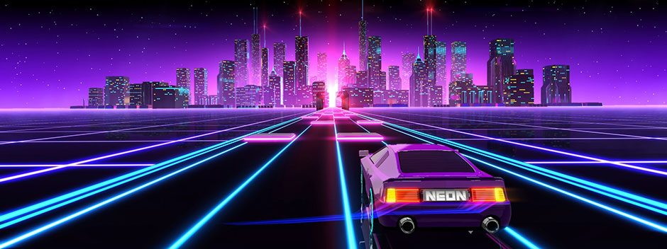 Synthwave and 80s-inspired Neon Drive drifts onto PS4 next week ...