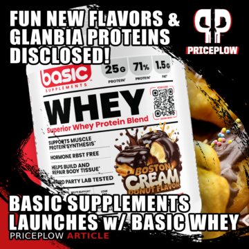 Basic Whey Launches with Glanbia-Disclosed Proteins and Fun New Flavors