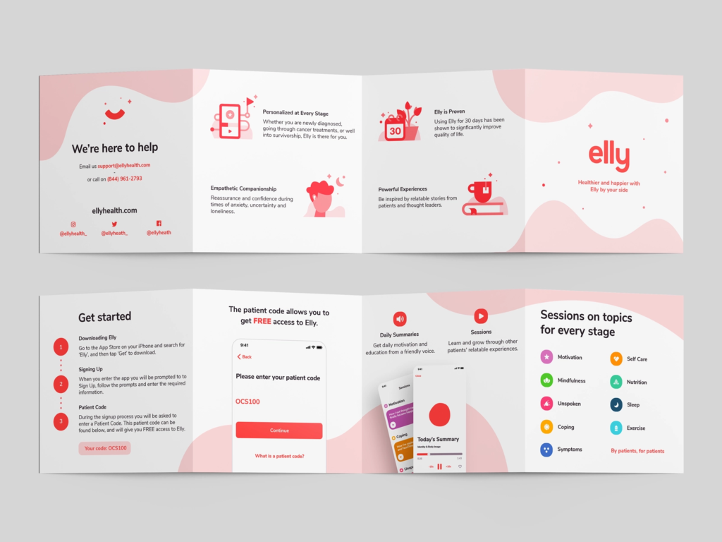 elly brochure example