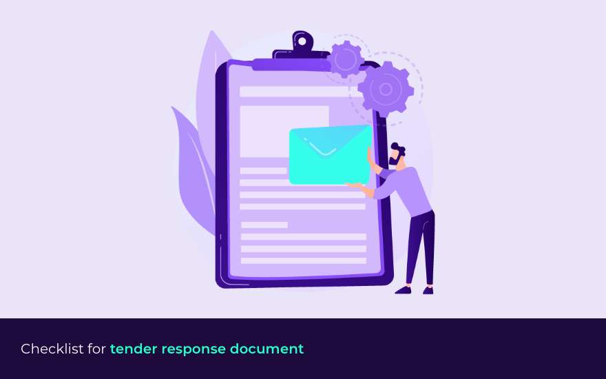 tender response document checklist