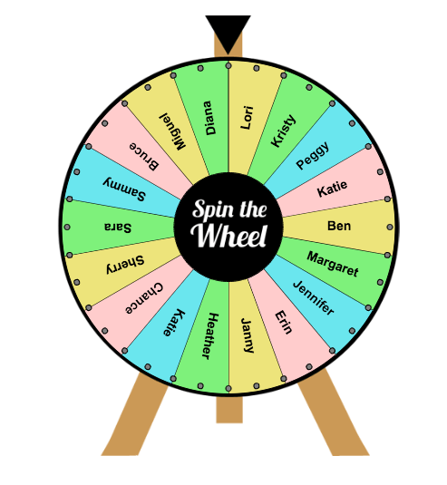 Random Name Picker Spinner