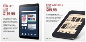 Nook Black Friday Deals