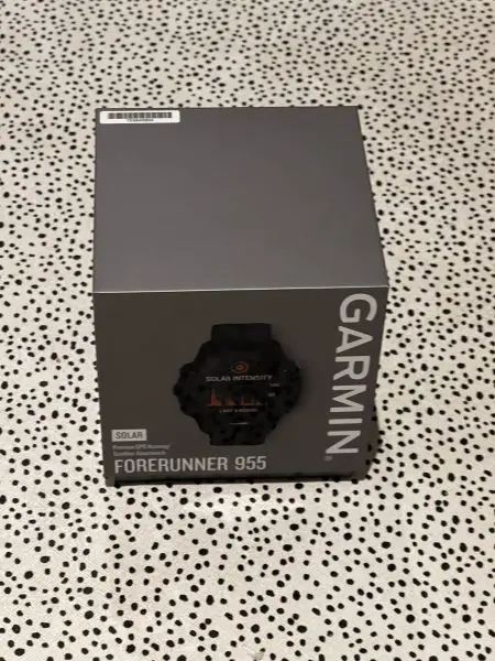 Garmin Forerunner 955 Solar Watch box