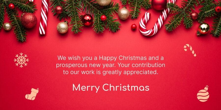 Merry Christmas wishes