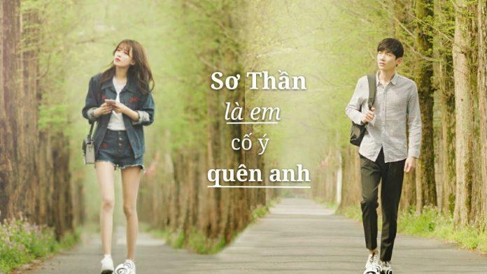 Poster nhân vật chính phim Sơ Thần Là Em Cố Ý Quên Anh (ảnh: Internet)