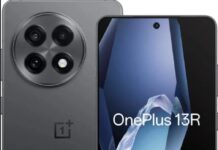 Điện thoại OnePlus 13R phiên bản màu Nebula Noir (Ảnh: Internet)