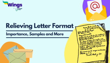 Relieving Letter Format