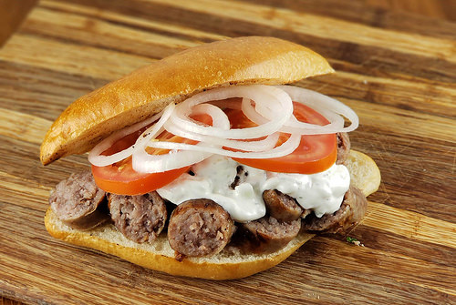 Gyro Brat Hoagies