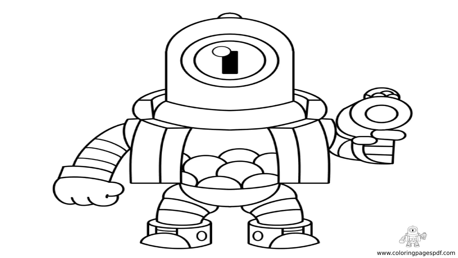 10 Amazing Brawl Stars Coloring Pages