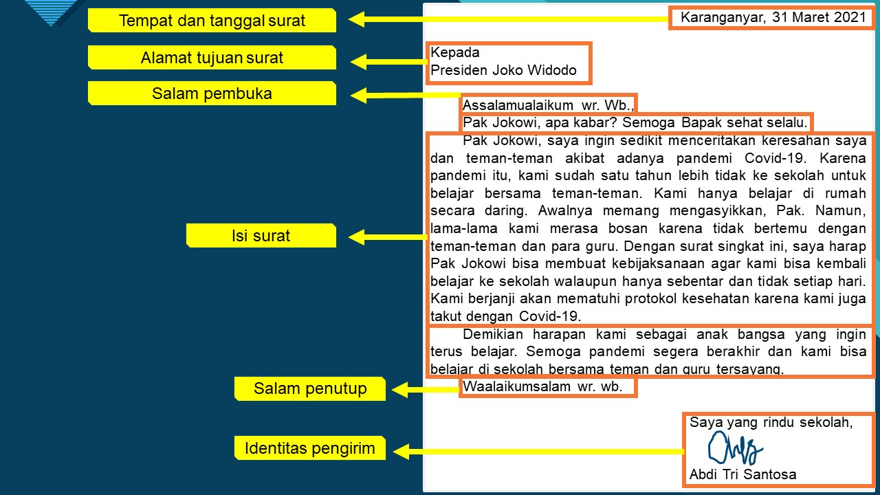 Struktur Surat Dinas Dan Contohnya - Homecare24