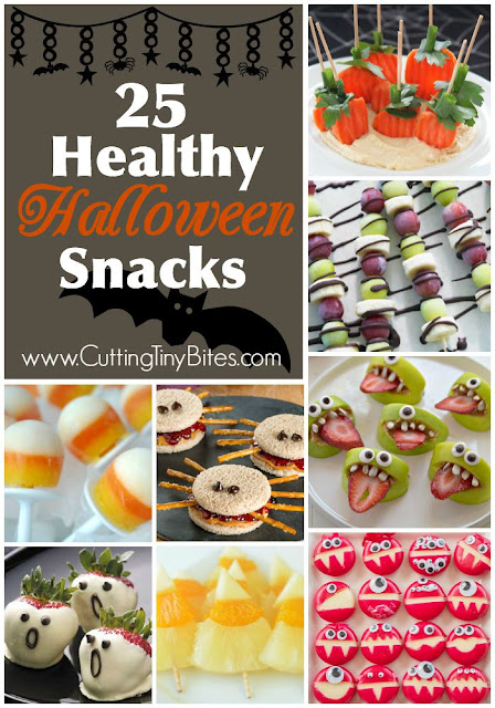  Healthy Halloween Snacks For Kids. Plenty of fruits and veggies!