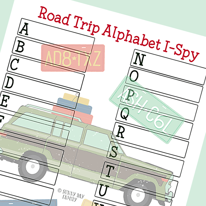 awesome alphabet road trip i spy printable sunny day family