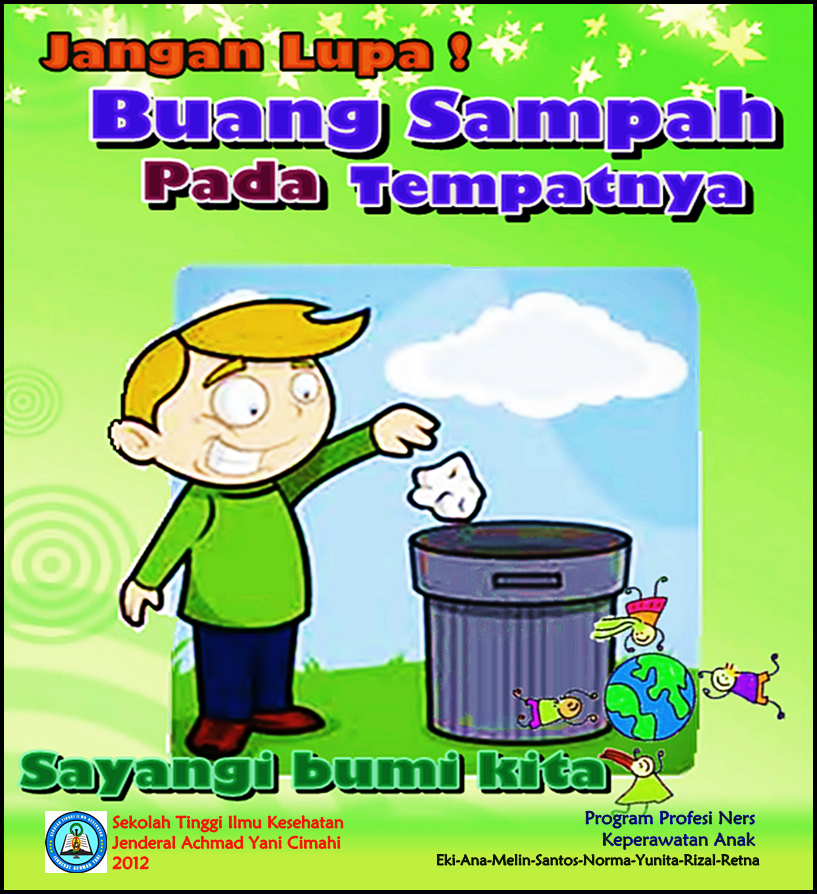 Contoh Gambar Kartun Membuang Sampah Damen Das