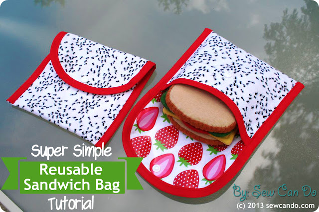  photo SewCanDo Reusable Sandwich Bags