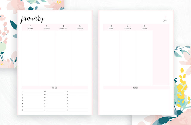 Free Printable Irma 2017 Weekly Planner // Eliza Ellis. Available in 6 colors and in both A4 and A5 sizes. Daily, weekly and monthly diaries, planners and calendars also available.