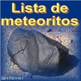 Lista de meteoritos mundialmente mais conhecidos