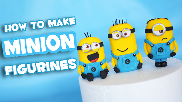 how to make a minion figurine cake topper