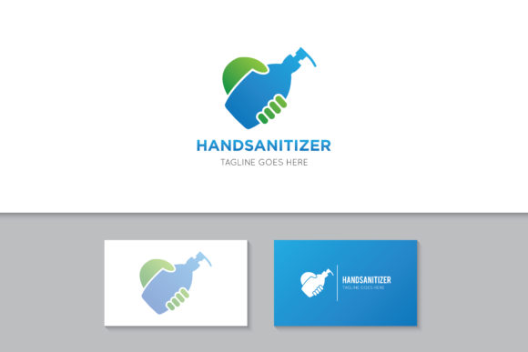 Hand Sanitizer Logo, Icon, Symbol Vector