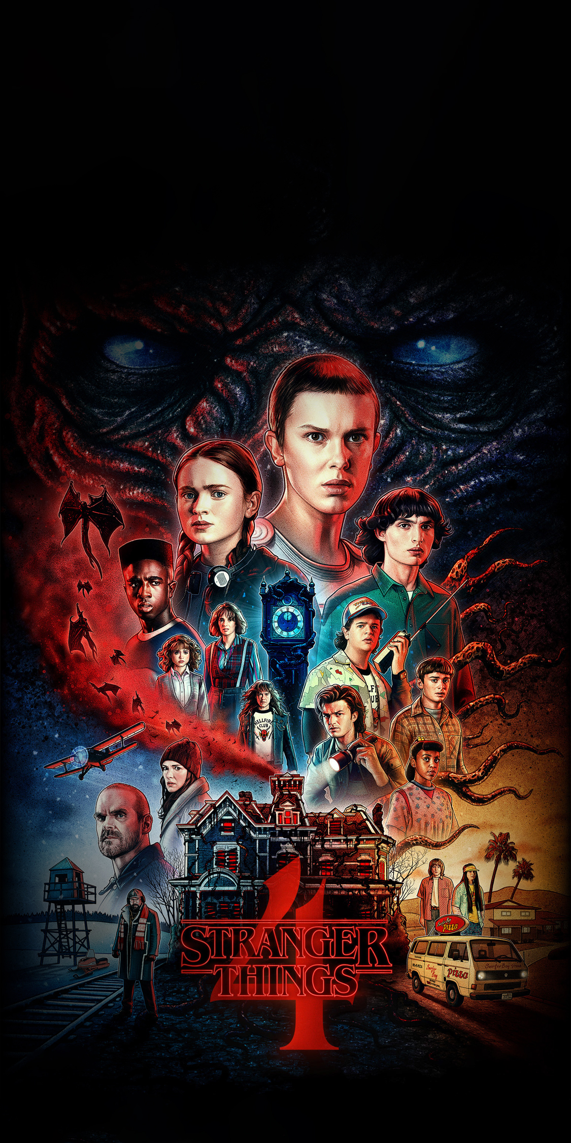 Hình nền Stranger Things mùa 4 chắc chắn là điều mà các fan của bộ phim đang mong đợi. Với những hình ảnh mới và hấp dẫn, hình nền sẽ giúp bạn cảm thấy thật gần gũi và hào hứng với bộ phim này.