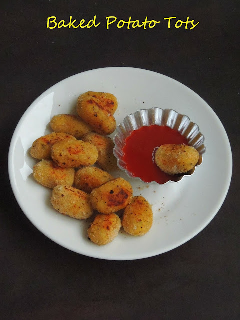 Baked potato tots