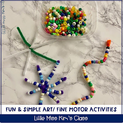 Art & Fine Motor Activity Ideas