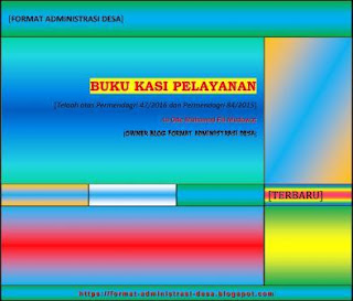  yaitu buku manajemen atau pembukuan yang dikelola oleh Kepala Seksi  Buku Administrasi Kasi Pelayanan Desa [Contoh Format]