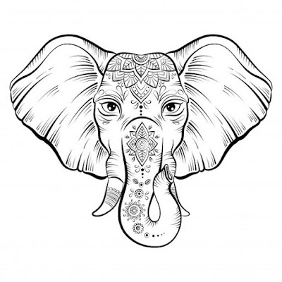 Elephant-Head-with-Lotus-Flower-Mandala-Tattoo-Design