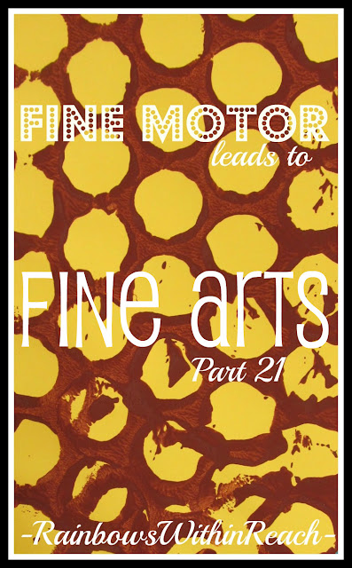 photo of: Fine Motor Leads to Fine Arts, Part 20, Giraffe Edition