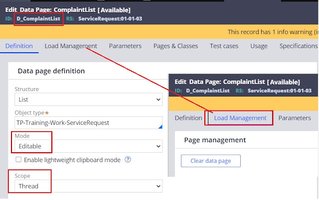 editable data page in pega