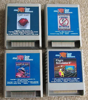 XE GS games carts cartridges