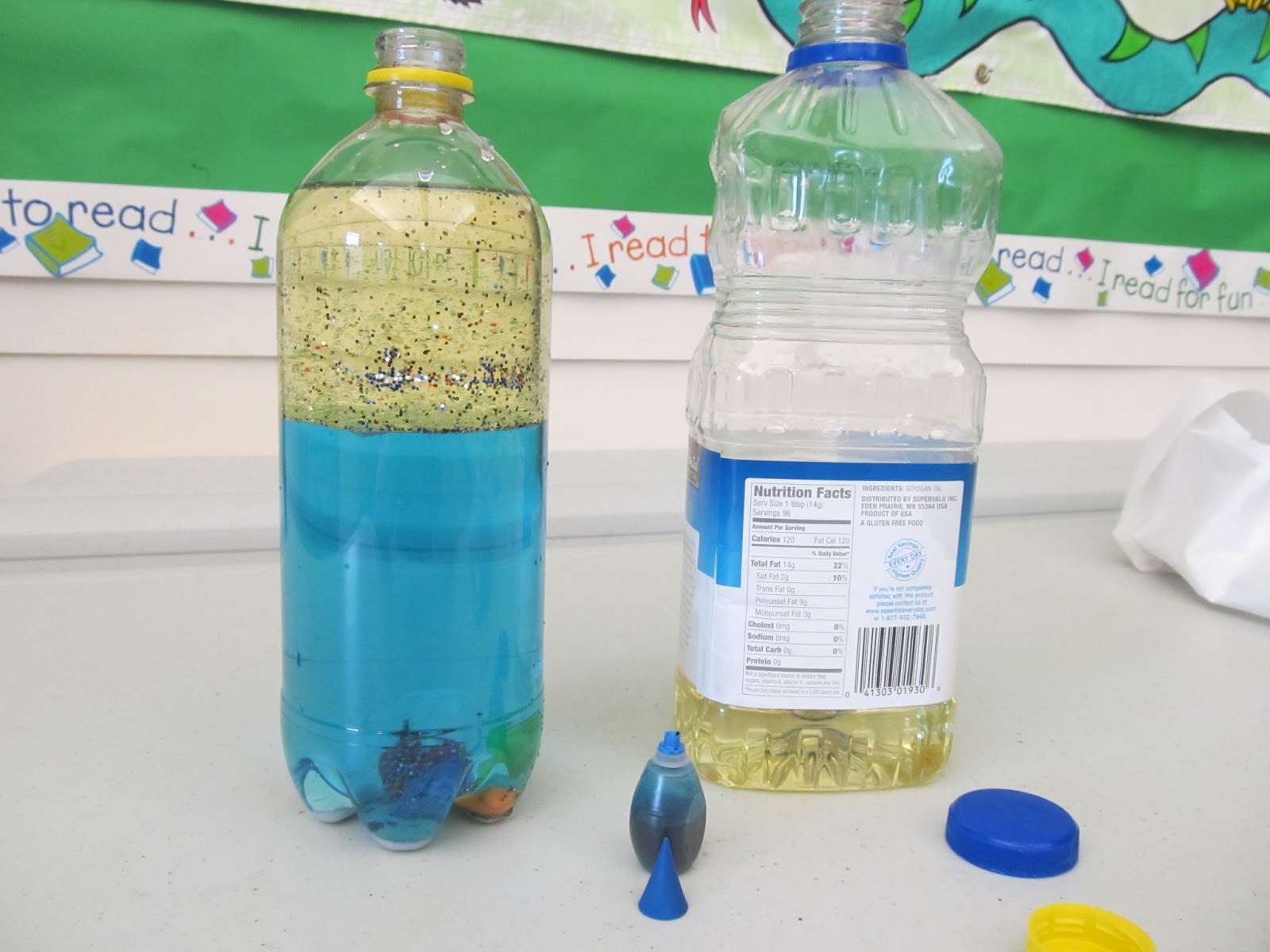 Ocean-in-a-Bottle Craft for Kids