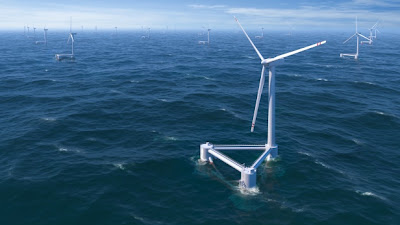 marine wind turbine installation