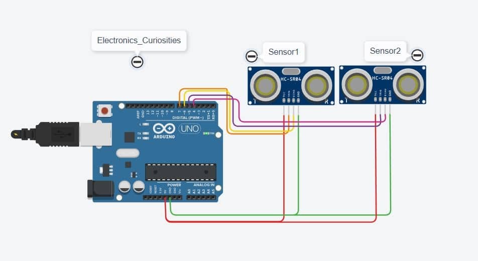 Ultrasonic Sensor Integration With Arduino In Proteus - vrogue.co