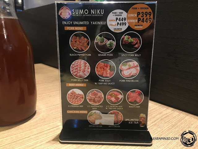 sumo-niku-meat-options