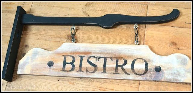 Hanging Bistro Sign www.homeroad.net